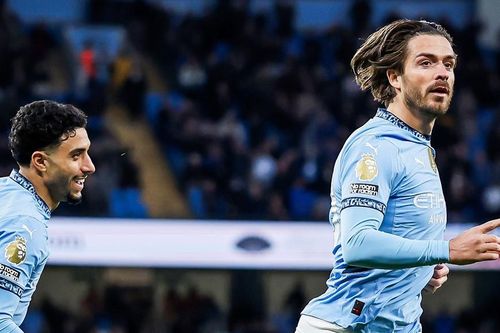 Jack Grealish khai hỏa, Man City 'thổi bay' Leicester