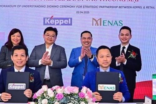 Menas và Keppel 'chốt đơn' cùng phát triển hệ sinh thái tiện ích