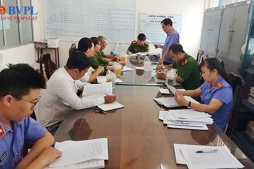 VKSND huyện Châu Thành trực tiếp kiểm sát hoạt động thi hành án hình sự