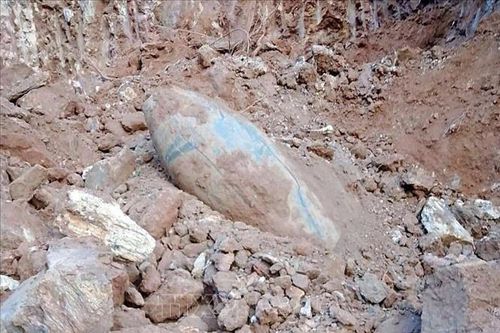 Nghệ An: Hủy nổ thành công quả bom nặng hơn 226kg