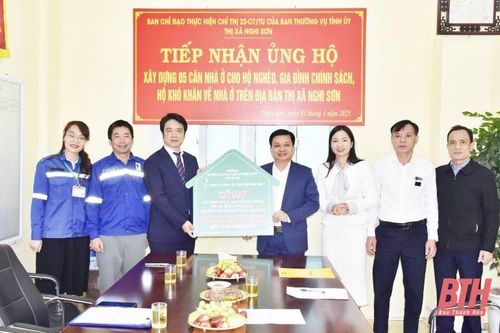 NSRP chung tay xây dựng mái ấm cho hộ nghèo tại thị xã Nghi Sơn