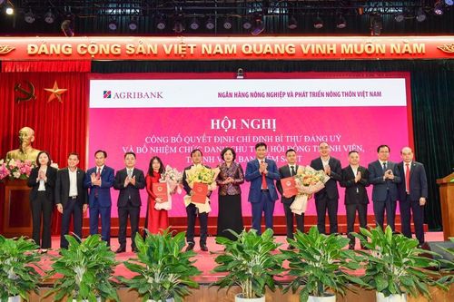 Vụ trưởng Vụ Hợp tác Quốc tế Ngân hàng Nhà nước làm chủ tịch Agribank