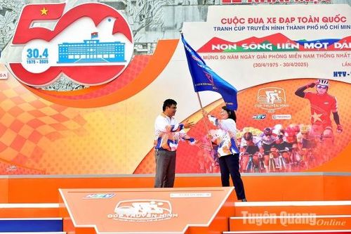 Khởi tranh cuộc đua xe đạp toàn quốc Cúp Truyền hình Thành phố Hồ Chí Minh năm 2025