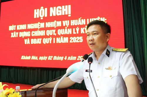 Lữ đoàn 162 rút kinh nghiệm nhiệm vụ huấn luyện, xây dựng chính quy, quản lý kỷ luật