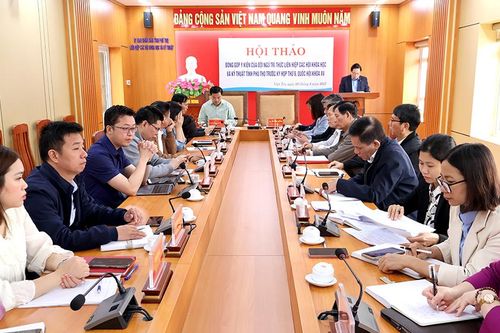 Hội thảo đóng góp ý kiến của đội ngũ trí thức tỉnh gửi tới trước Kỳ họp thứ 9, Quốc hội khóa XV
