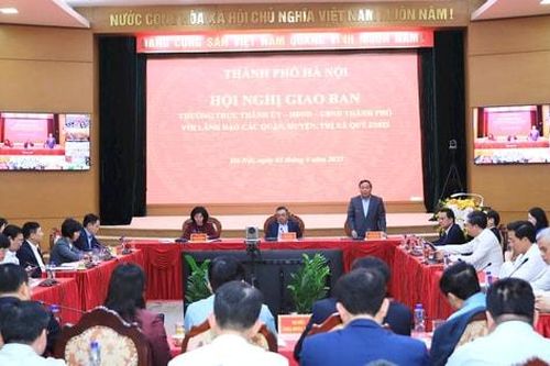 Hà Nội bàn giải pháp tăng cường quản lý đất đai và sắp xếp đơn vị hành chính cấp xã