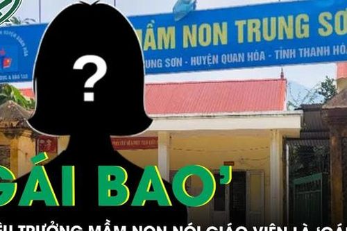 Sở Giáo dục Thanh Hóa vào cuộc vụ Hiệu trưởng bị tố nói giáo viên là 'gái bao'