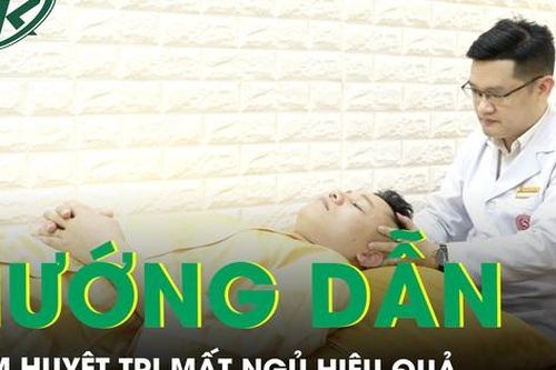 Hướng dẫn cách bấm huyệt trị mất ngủ hiệu quả