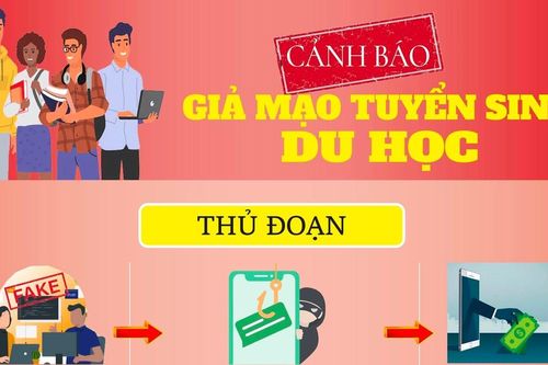 Cảnh báo giả mạo tuyển sinh du học