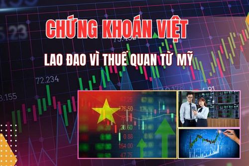 Chứng khoán Việt lao đao vì thuế quan từ Mỹ