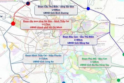 Đường Vành đai 4 TP Hồ Chí Minh dự kiến đầu tư theo hình thức BOT