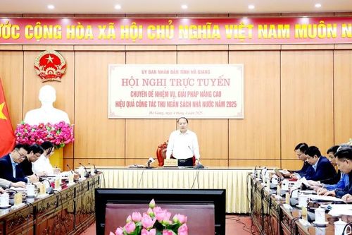 Hà Giang bàn giải pháp nâng cao hiệu quả thu ngân sách Nhà nước
