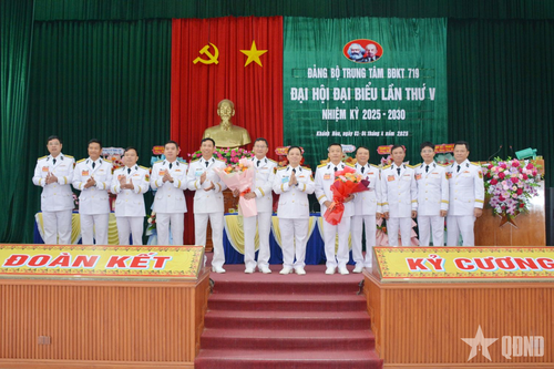 Trung tâm Bảo đảm Kỹ thuật 719 tổ chức thành công Đại hội Đảng bộ lần thứ V