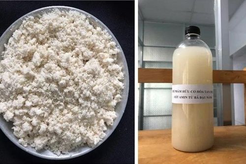Chế phẩm hữu cơ từ bã đậu nành