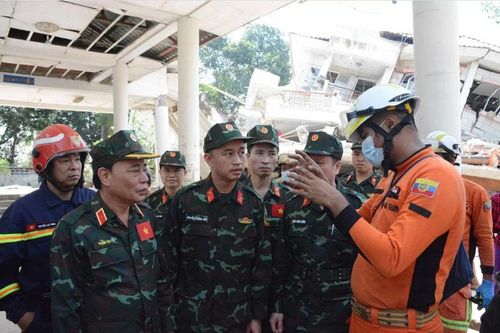 Khẩn trương triển khai các hoạt động cứu trợ thảm họa tại Myanmar