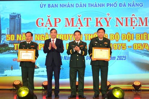 Gặp mặt kỷ niệm 50 năm Ngày Truyền thống BĐBP thành phố Đà Nẵng