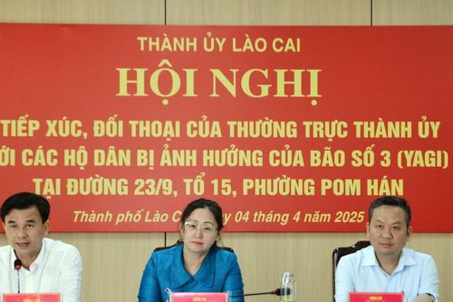 Bàn giải pháp xử lý hậu quả thiên tai tại phường Pom Hán