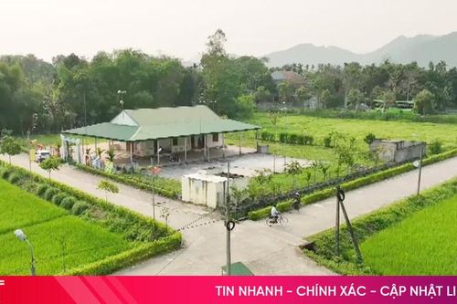 Ngắm khu dân cư kiểu mẫu bên dòng Ngàn Phố