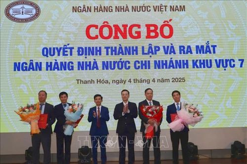 Công bố quyết định và ra mắt Ngân hàng nhà nước Khu vực 7