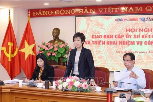 Đảng ủy Thông tấn xã Việt Nam triển khai nhiệm vụ quý II/2025