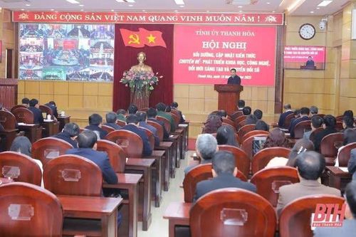 'Khoa học công nghệ, đổi mới sáng tạo, chuyển đổi số' - Động lực quan trọng đưa tỉnh Thanh Hóa phát triển mạnh mẽ trong kỷ nguyên vươn mình
