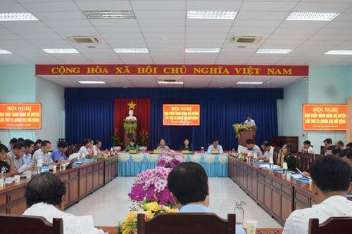 Hội nghị Ban Chấp hành Đảng bộ huyện Châu Thành lần thứ 23 mở rộng