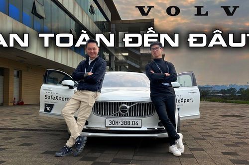 Thử nghiệm thực tế khả năng phanh gấp của xe Volvo