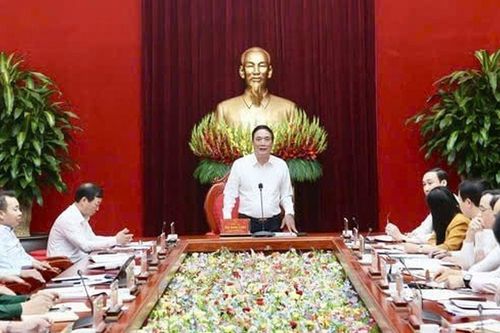 Tỉnh Phú Thọ họp Ban Chỉ đạo thực hiện sắp xếp, tổ chức lại đơn vị hành chính các cấp