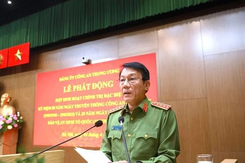 Bộ Công an phát động đợt sinh hoạt chính trị đặc biệt