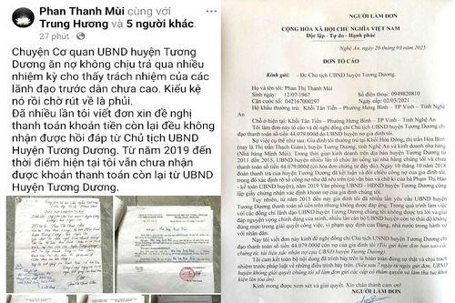 Huyện miền núi Nghệ An thanh toán khoản nợ 'tiền tiếp khách' cho nhà hàng