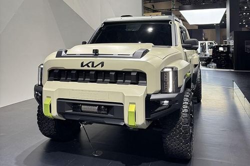 Kia Tasman bản off-road siêu hầm hố 'đối thủ' Ford Ranger Raptor
