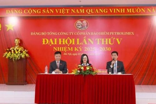 Đại hội lần thứ V nhiệm kỳ 2025-2030 của Đảng bộ Tổng Công ty CP Bảo hiểm Petrolimex thành công rực rỡ