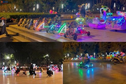 Cần kiểm soát việc trẻ em sử dụng xe điện tốc độ cao nơi công cộng