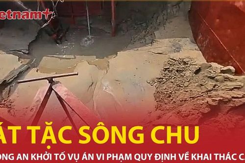 Gần 300 cảnh sát bao vây, triệt phá đường dây 'cát tặc' quy mô lớn ở Thanh Hóa