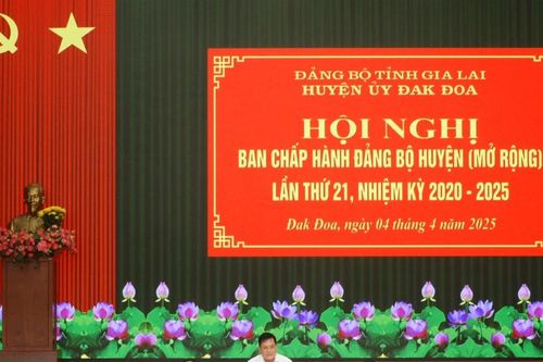 Đak Đoa tập trung lãnh đạo nhiệm vụ trọng tâm quý II-2025