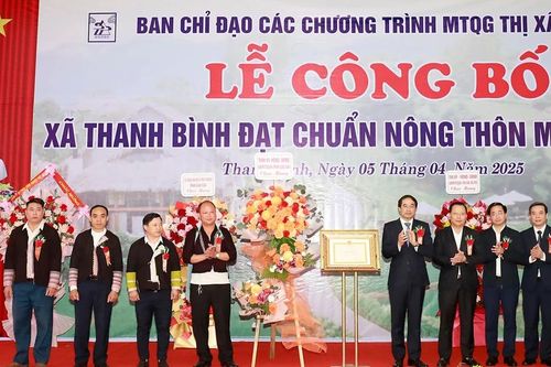 Công bố xã Thanh Bình và xã Tả Van đạt chuẩn nông thôn mới