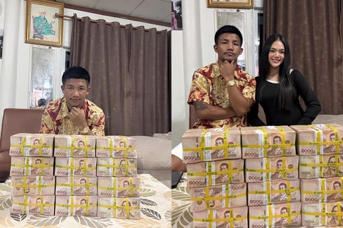 Đánh 1 phút kiếm 12 tỷ đồng, Rodtang xách vali rút tiền về đưa vợ