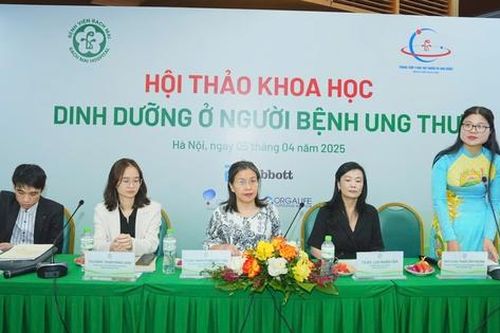 Có từ 10 - 20% người bệnh ung thư tử vong vì hậu quả của suy dinh dưỡng