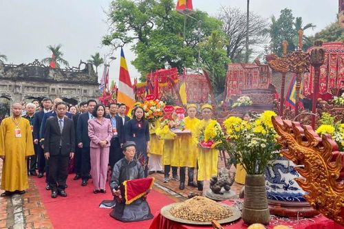 Lễ hội Đền Thánh Nguyễn-Di sản văn hóa phi vật thể quốc gia