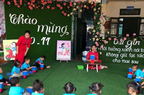 Đổi mới hoạt động giáo dục ở Trường Mầm non xã Na Ư