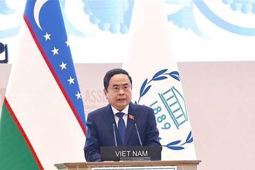 Chủ tịch Quốc hội Trần Thanh Mẫn có bài phát biểu quan trọng tại IPU-150