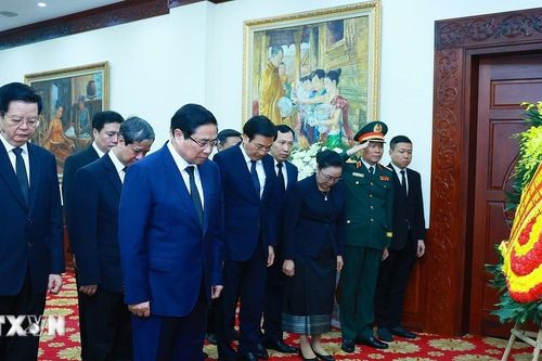Thủ tướng Phạm Minh Chính sẽ dự Lễ truy điệu nguyên Chủ tịch nước Lào