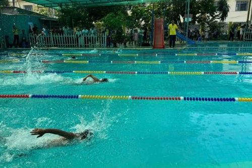 Đạ Huoai: Gần 700 vận động viên tham dự Giải Bơi học sinh phổ thông