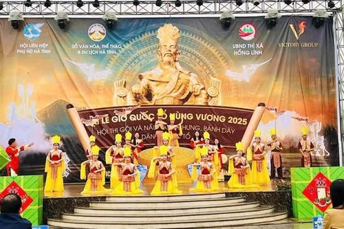 Hà Tĩnh: long trọng tổ chức Đại lễ Giỗ Quốc Tổ Vùng Vương