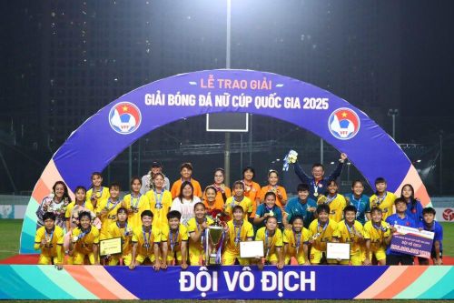 CLB TP.HCM vô địch Giải Bóng đá nữ Cúp quốc gia 2025