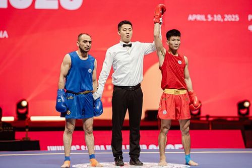 Thắng đối thủ Tây Á, võ sĩ Việt Nam vào chung kết World Cup