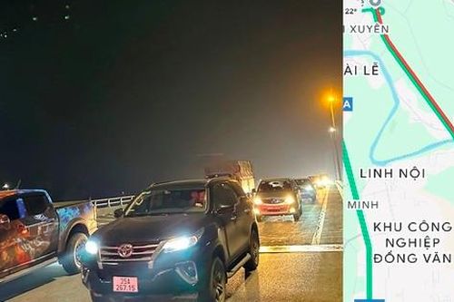 Cao tốc Cầu Giẽ - Ninh Bình hóa bãi xe khổng lồ, ùn tắc hơn 10 km