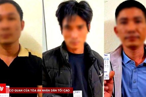 Nhóm đối tượng sử dụng ma túy tại lán trại