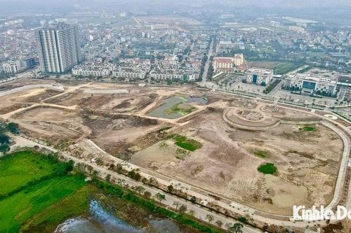 Toàn cảnh dự án công viên, vườn hoa lớn nhất huyện Gia Lâm