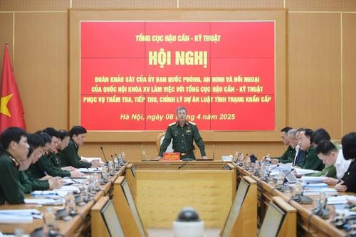 Bảo đảm tốt hậu cần, kỹ thuật cho tình trạng khẩn cấp
